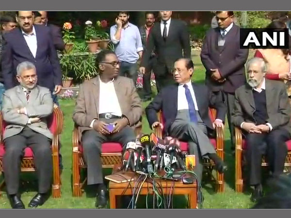 Supreme Court Judges Kurian Joseph, J.Chelameswar, Ranjan Gogoi and Madan Lokur to address the media Supreme Court Judges Kurian Joseph, J.Chelameswar, Ranjan Gogoi and Madan Lokur to address the media