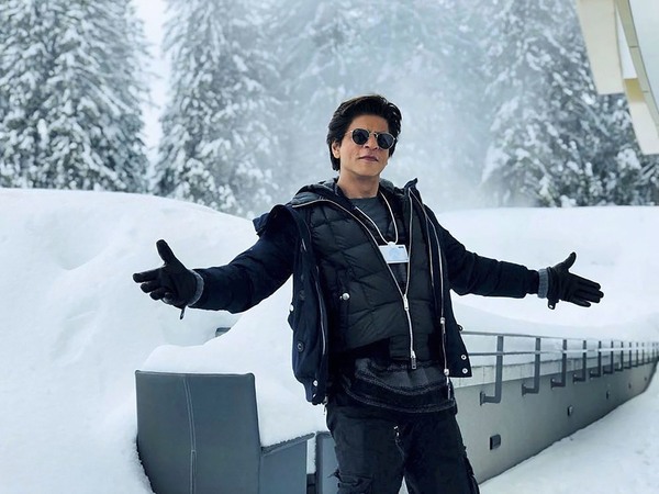 Shah Rukh Khan at Davos in Switzerland