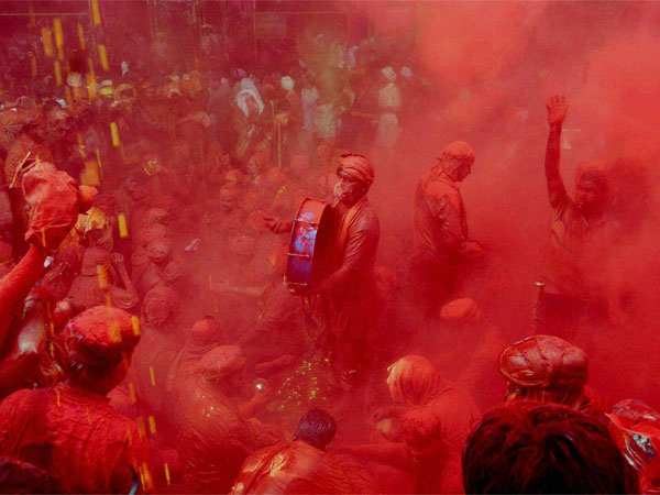 Centuries old tradition in Barsana