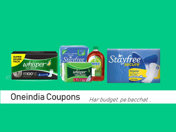 The Bigbasket, 1MG, Myra Sale: Women Sanitary Pads From Rs.21 Onwards* The Bigbasket, 1MG, Myra Sale: Women Sanitary Pads From Rs.21 Onwards*