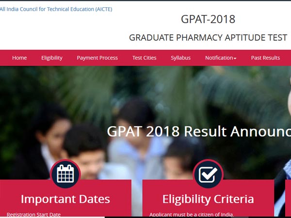 GPAT 2018 result declared, steps to check GPAT 2018 result declared, steps to check
