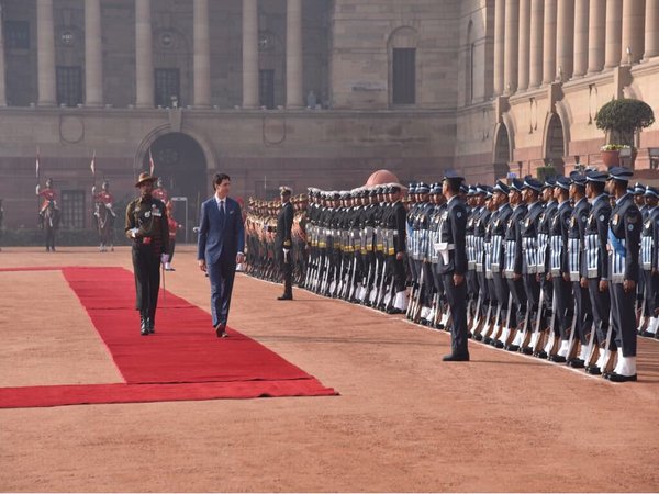 Ceremonial Reception at the Rashtrapati Bhawan