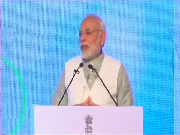 PM Modi speaking at the India-Korea Business Summit in Delhi PM Modi speaking at the India-Korea Business Summit in Delhi