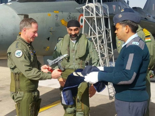 US Air Force chief flies Tejas US Air Force chief flies Tejas