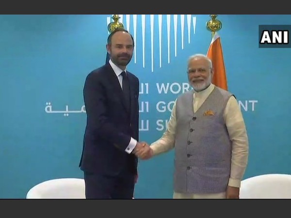 PM Modi meets French counterpart Edouard Philippe PM Modi meets French counterpart Edouard Philippe