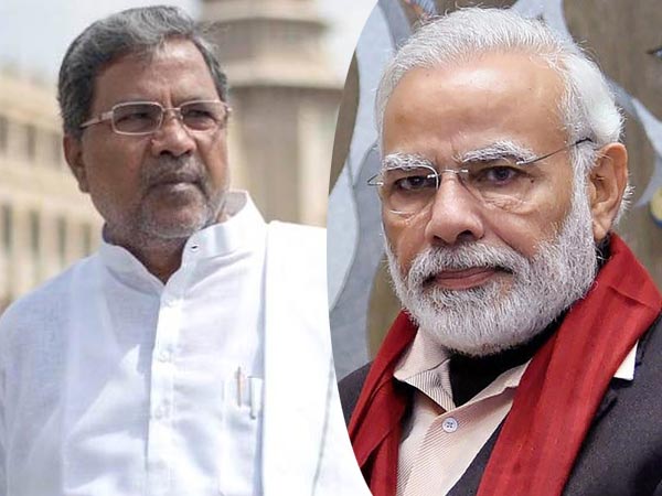 Image result for Siddaramaiah slaps notice on Modi