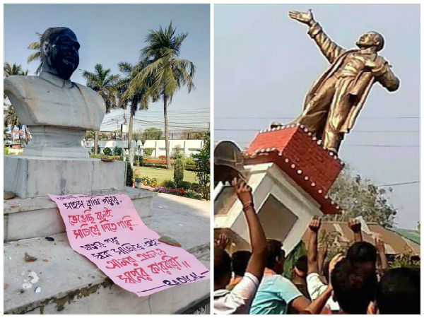 Toppling of statues: MHA asks states to be vigilant; PM 'strongly' disapproves such incidents Toppling of statues: MHA asks states to be vigilant; PM 'strongly' disapproves such incidents