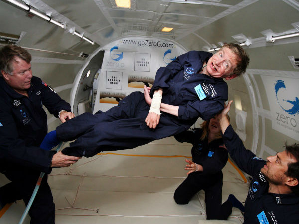 'May you keep flying like superman in microgravity: NASA