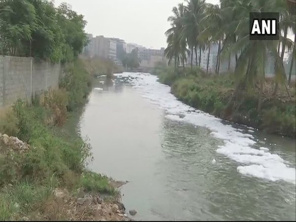 Foam has become a major problem for residents in vicinity of the lake