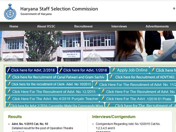 HSSC Recruitment 2018: Apply for 7110 Constable and SI posts, key dates; how to apply HSSC Recruitment 2018: Apply for 7110 Constable and SI posts, key dates; how to apply