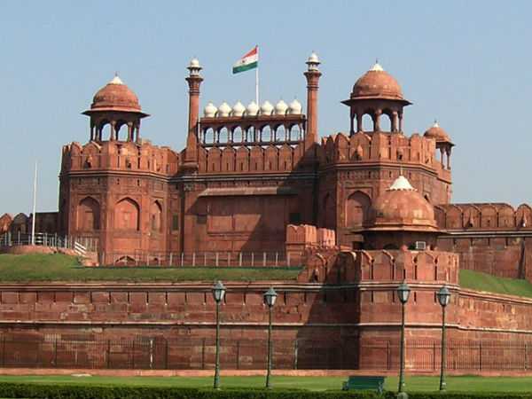Red fort in New Delhi Red fort in New Delhi
