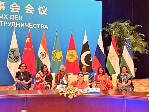 EAM Swaraj at SCO meeting EAM Swaraj at SCO meeting