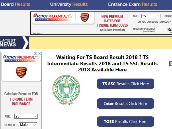 Telangana Inter Result 2018 I and II declaring tomorrow at this time Telangana Inter Result 2018 I and II declaring tomorrow at this time