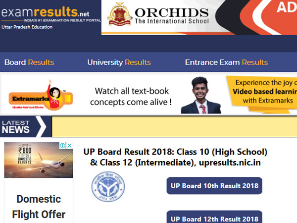 UP Board Result 2018 official date released: Check here UP Board Result 2018 official date released: Check here