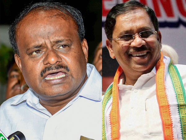 HD Kumaraswamy and Parameshwar HD Kumaraswamy and Parameshwar