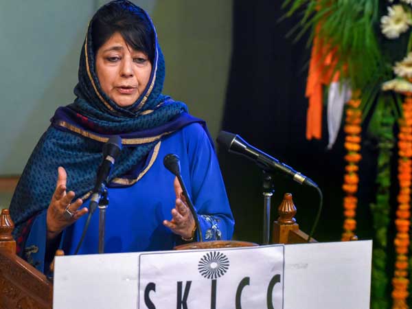 Jammu and Kashmir chief minister Mehbooba Mufti Jammu and Kashmir chief minister Mehbooba Mufti