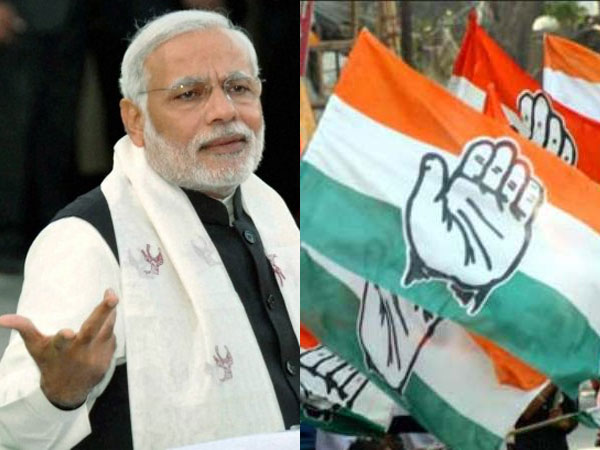 Four years of Modi govt: Mera bhashan hi mera prashasan hai, says Congress Four years of Modi govt: Mera bhashan hi mera prashasan hai, says Congress