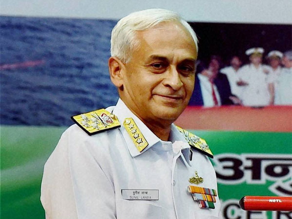 Navy Chief Admiral Sunil Lanba Navy Chief Admiral Sunil Lanba