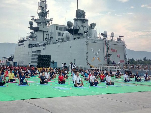 Yoga at Eastern Naval Command Yoga at Eastern Naval Command