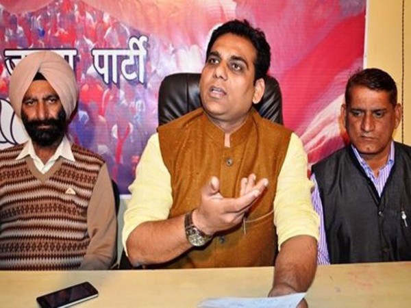 RS Pura BJP MLA Gagan Bhagat. RS Pura BJP MLA Gagan Bhagat.
