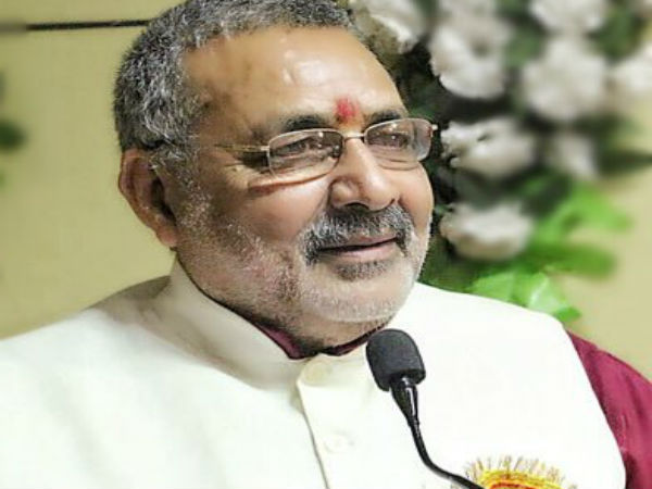 File photo of Giriraaj Singh File photo of Giriraaj Singh