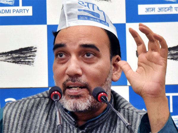 AAP leader Gopal Rai addresses a press conference at the party office in New Delhi AAP leader Gopal Rai addresses a press conference at the party office in New Delhi
