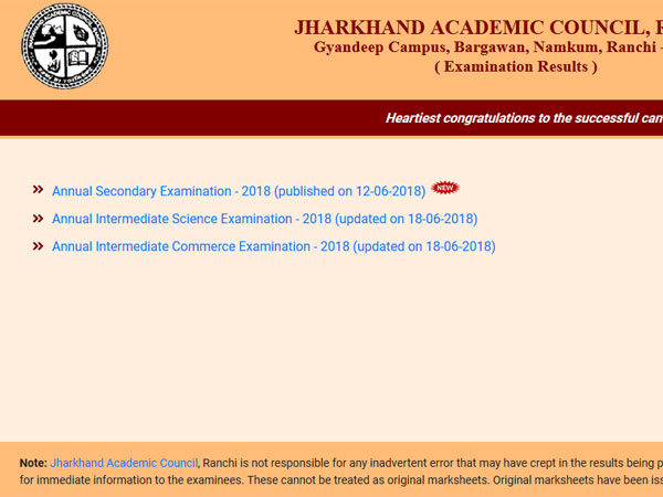 JAC Arts Results 2018: When and where to check JAC Arts Results 2018: When and where to check