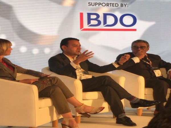 Infosys President Mohit Joshi speaking at 5th Annual UK-India Leadership Conclave (Image courtesy - Twitter/@joshimohit_ygl) Infosys President Mohit Joshi speaking at 5th Annual UK-India Leadership Conclave (Image courtesy - Twitter/@joshimohit_ygl)