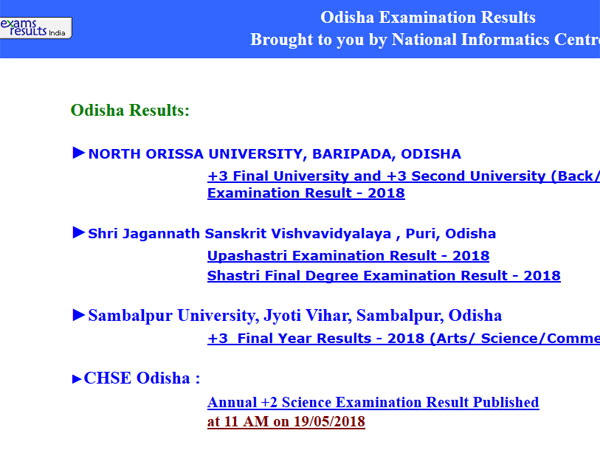Odisha Plus 2 Arts and Commerce Results 2018 on this date Odisha Plus 2 Arts and Commerce Results 2018 on this date