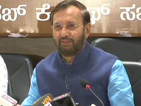 Union minister Prakash Javadekar Union minister Prakash Javadekar