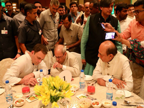Rahul Gandhi iftar party Rahul Gandhi iftar party