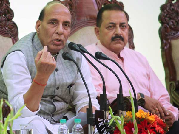 Rajnath promoting disparity among communities says PoK body Rajnath promoting disparity among communities says PoK body