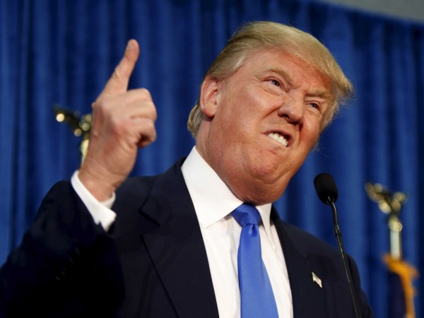 US President Donald Trump