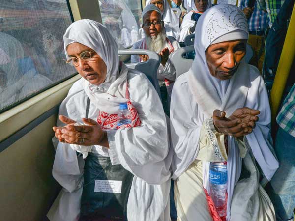 First batch of Haj pilgrims leave for Saudi Arabia First batch of Haj pilgrims leave for Saudi Arabia