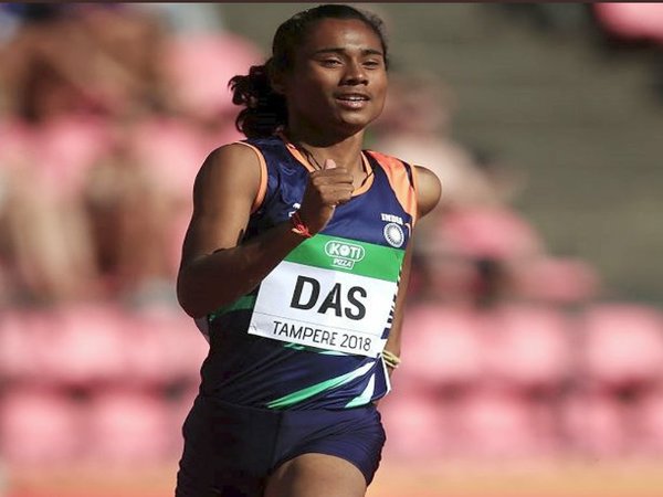 Indian sprinter Hima Das Indian sprinter Hima Das