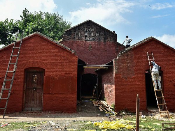 The Oldest silk factory in Kashmir