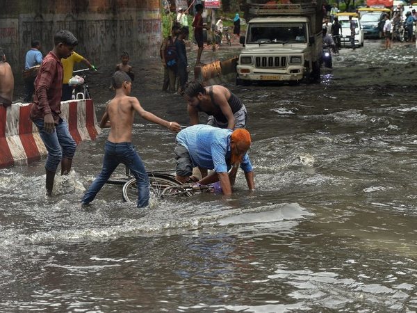 Waterlogged underpass