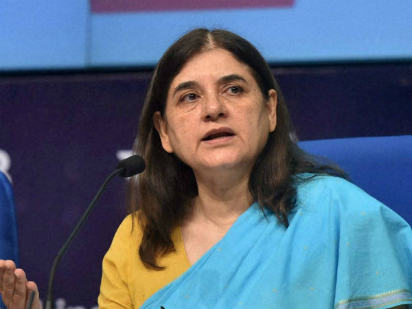 Maneka Gandhi posts a video expressing satisfaction