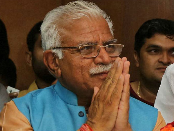 Haryana Chief Minister Manohar Lal Khattar