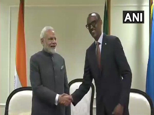 PM Modi arrives in Rwanda PM Modi arrives in Rwanda