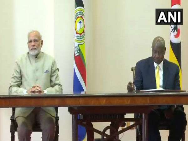 Pm modi in Uganda Pm modi in Uganda