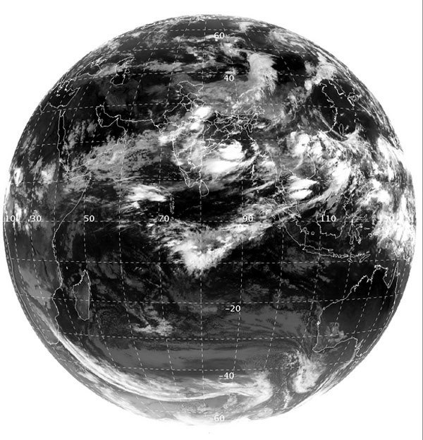 Monsoon weather: INSAT 3D Image provided by IMD Monsoon weather: INSAT 3D Image provided by IMD