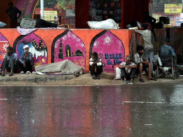 Rains in New Delhi