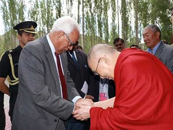 J&K Governor meets Dalai Lama J&K Governor meets Dalai Lama