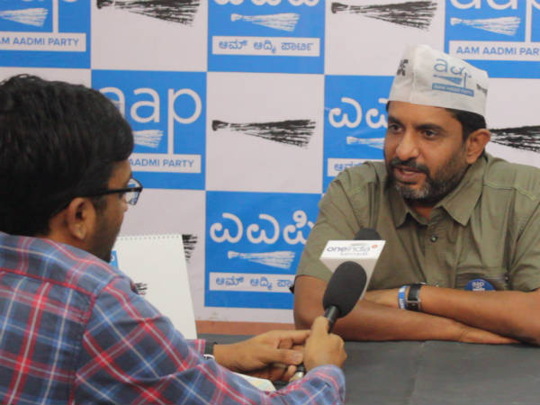 File photo of AAP leader Prithvi Reddy File photo of AAP leader Prithvi Reddy