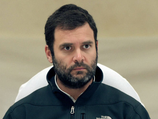 Congress president Rahul Gandhi