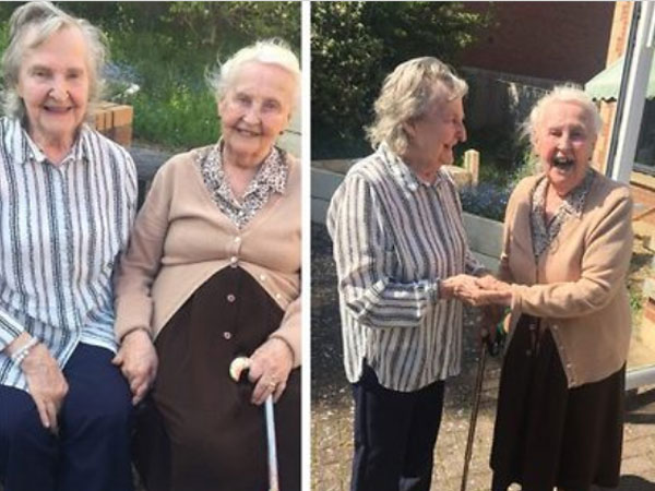 Two sisters, old and Alzheimer’s patients, recognise each other at reunion after 15 years; see video Two sisters, old and Alzheimer’s patients, recognise each other at reunion after 15 years; see video