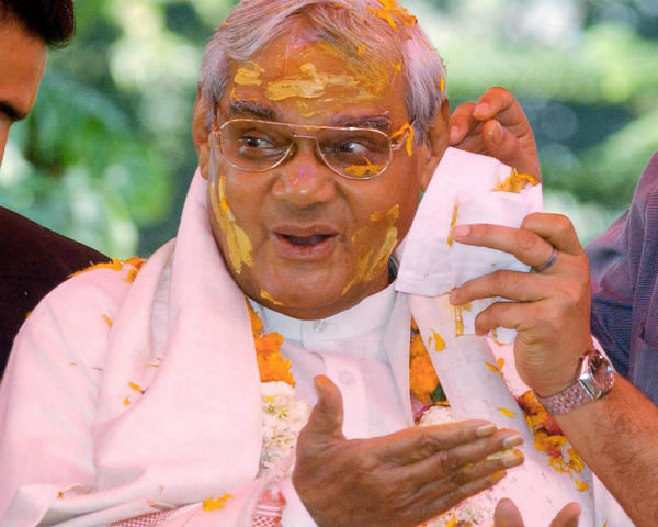 When Atal Bihari Vajpayee celebrated 'Holi'