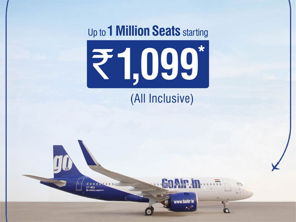 GoAirs new offer: Go Gr8 Festival Sale one million seats for low price GoAirs new offer: Go Gr8 Festival Sale one million seats for low price