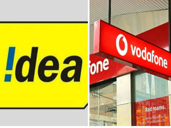 Logos of Idea and Vodafone Logos of Idea and Vodafone